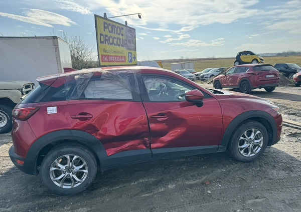 Mazda CX-3 cena 56999 przebieg: 41149, rok produkcji 2019 z Rzeszów małe 497